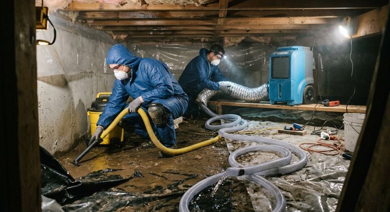 Basement Water Cleanup in Santa Rosa, CA