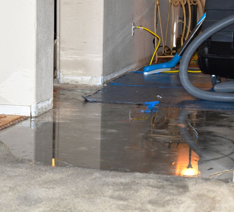 Water Damage Cleanup detail
