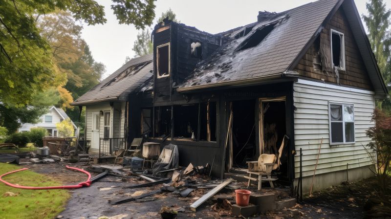 Residential Fire Restoration in Mesa, AZ