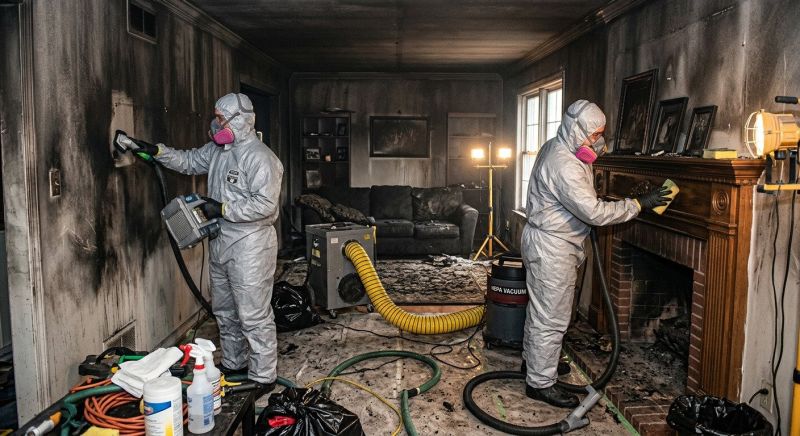 Soot Damage Restoration in Chandler, AZ